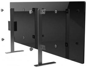 Resigilat: Convector electric AENO AGH0002S, 700W, 30 m², Afisaj LED, Aplicatie mobila, Ultra subtire, Wi-Fi, Negru