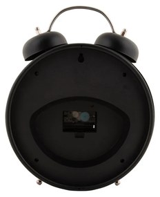 Karlsson 6019BK ceas de masă/alarmă de designnegru, dia. 30 cm