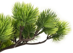 Bonsai Pinus artificial cu ghiveci, verde, 60 cm 1, verde aprins, 60 cm