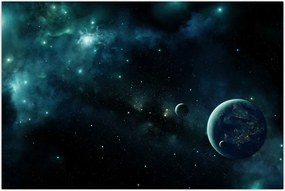 Tablou - Viața în spațiu (90x60 cm)
