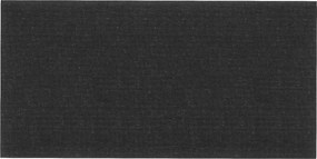 vidaXL Tăblie de Pat pentru Perete 12 pcs Negru 60 x 30 cm țesătură