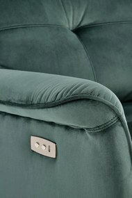 Fotoliu recliner Semir velvet verde H108 cm