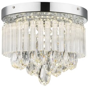 Plafoniera LED design modern Manilo diam. 28cm 68598A GL