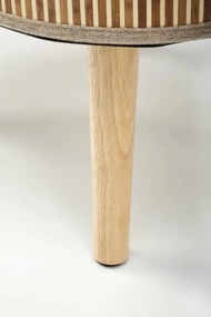 Set tabureti tapitati Tico bej/natur