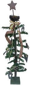 Brad Craciun decorativ CRAZY, 90cm