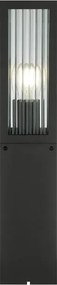 Brilliant - Lampă de exterior GETTA 1xE27/20W/230V 50 cm IP44 neagră