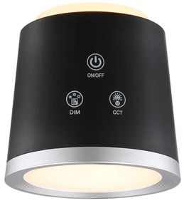 Globo 58454B - Lampă de birou LED tactilă reglabilă MEEYA LED/6W/3,7V negru