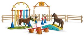 Antrenament de agilitate pentru ponei Schleich  42481