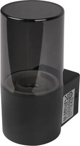 Aplica de perete pentru exterior 1xE27/40W/230V IP44 negru/fumuriu