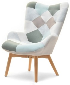 Fotoliu Nutri (patchwork + negru). 1110346