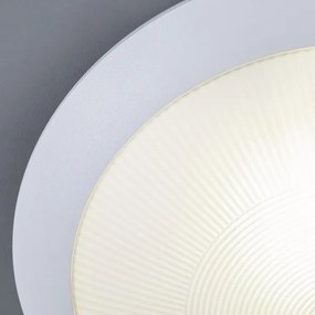 Rabalux 77237 - Plafonieră de exterior cu senzor WELRO 1xE27/9W/230V IP65 Ø30 cm albă