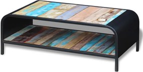 vidaXL Măsuță de cafea, lemn masiv reciclat