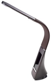 LED Lampă de masă cu display LED/6W/230V maro