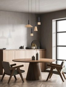 Pendul LED design modern Sindra negru