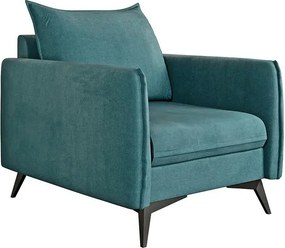 Fotoliu în culoarea petrolului Juli Bis – Ropez