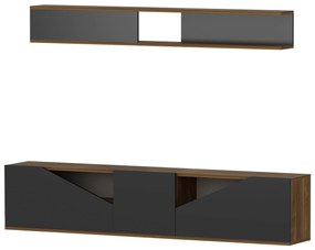 Mobilier living Tupac (nuc + negru). 1102602