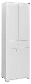 Dulap cu rafturi Aufalenzza (alb). 1108584