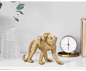 Statuetă din polirășină (înălțime 18,5 cm) Monkey Mom – Mauro Ferretti