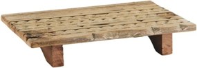 Tavă din lemn reciclat, 40×26×7 cm, „Tata Tray"