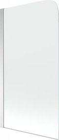 Mexen Felix paravan de baie cu 1 aripă 70 x 140 cm, transparent, crom - 890-070-001-01-00