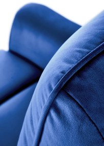 Fotoliu recliner Semir velvet bleumarin H108 cm