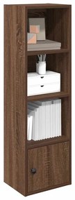 vidaXL Bibliotecă, stejar maro, 31x24x102 cm, lemn prelucrat