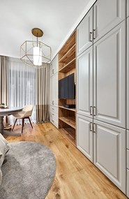 Pendul LUX design deosebit SILHOUETTE big, cu abajur cilindric din sticla