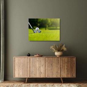 Tablou pe sticlă - Golf (70x50 cm)