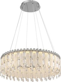 Globo 67176-78 - Lustru LED suspendat pe cablu KLUNKA LED/78W/230V 2700-6000K + telecomandă