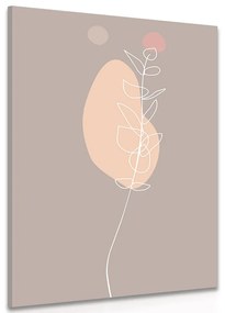 Tablou frunză minimalistă No3