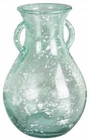 Vaza, Arleen, Bizzotto, 16x24 cm, sticla reciclata, ice