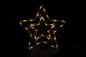 Decorațiuni de Crăciun cu LED-uri pentru ferestre - STAR - 4