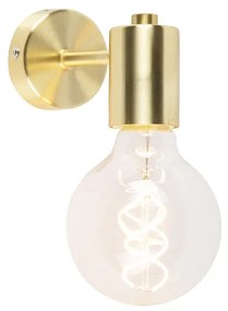 Aplică de perete inteligentă Art Deco aurie cu bec G95 WiFi - Facil
