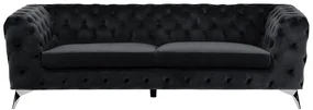 Canapea 3 locuri Sundby (negru) . 1008946
