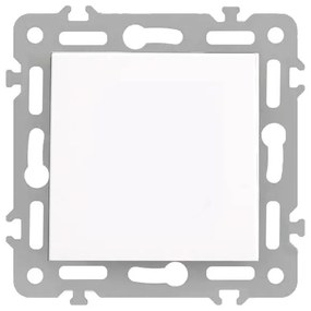 Nova întrerupător unipolar cu un singur circuit 10A 250V fără cadru 101 alb