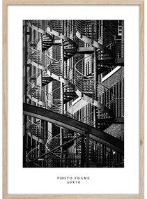 Ramă foto de perete Styler Floryda, 53 x 73 cm, natural