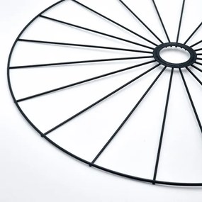 Lustră pe cablu MONTANA 1xE27/15W/230V d. 45 cm negru