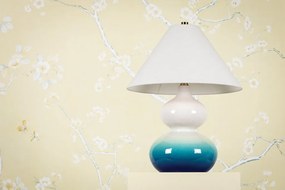 Veioza LUX, Ceramica Albastra, Tesatura In, AIMEE