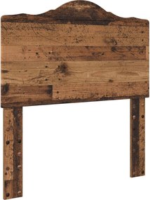 vidaXL Tăblie cap Lemn Vechi 75 cm Lemn compozit