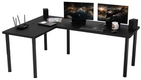 Masă PC N1 (negru). 1092062