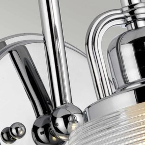 Aplică LED pentru baieQuoizel QZ-DUBLIN1-PC DUBLIN 1xG9/3W/230V IP44 crom