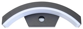Aplică LED de exterior cu senzor Brilagi ARCELO LED/8W/230V IP54