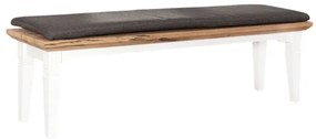 Banca Tivoli Alb Si Natur, 160 Cm