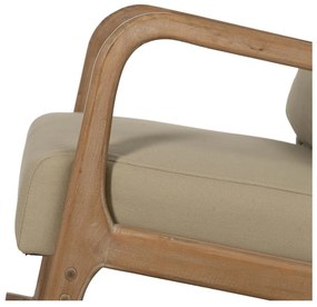 Fotoliu bej balansoar Weave – Ixia