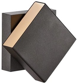 Nordlux - Aplică de perete LED TURN, reglabilă, 13,8W/230V, neagră