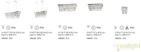 Lustra / Plafoniera moderna design elegant MARTINEZ PL8 166285