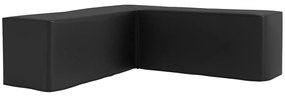Outsunny Husă de Protecție Impermeabilă Salon de Grădină de Colț 420D Oxford Bâche Exterior anti-UV 250L x 250l x 79H cm, Negru | Aosom Romania