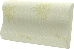 Perna Anatomica Memory  Latex Aloe Vera 40x60 cm