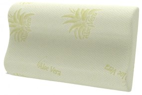 Perna Anatomica Memory  Latex Aloe Vera 40x60x11 cm