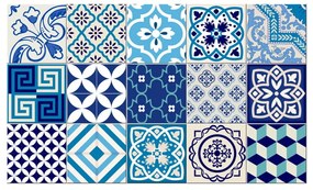 Set 15 autocolante de perete Ambiance Seaside, 15 x 15 cm